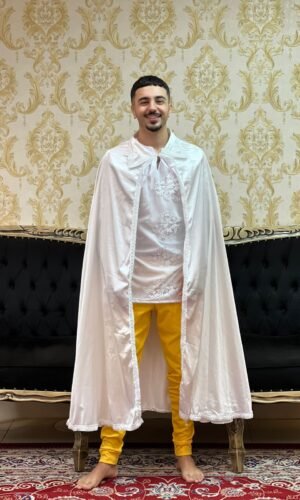 Capa Gola Cetim Branco 003