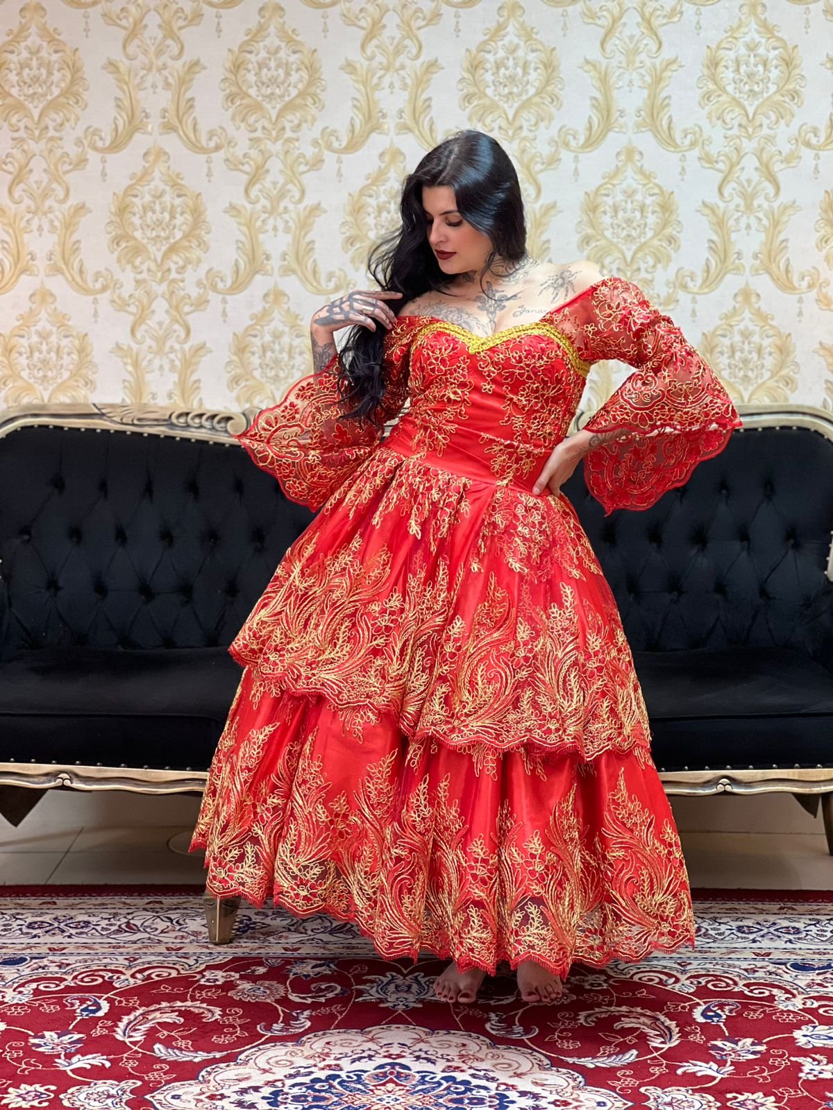 Saia Majestade Verm/Dou 153