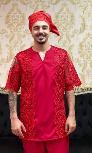 Kafta Luxo Vermelha 159