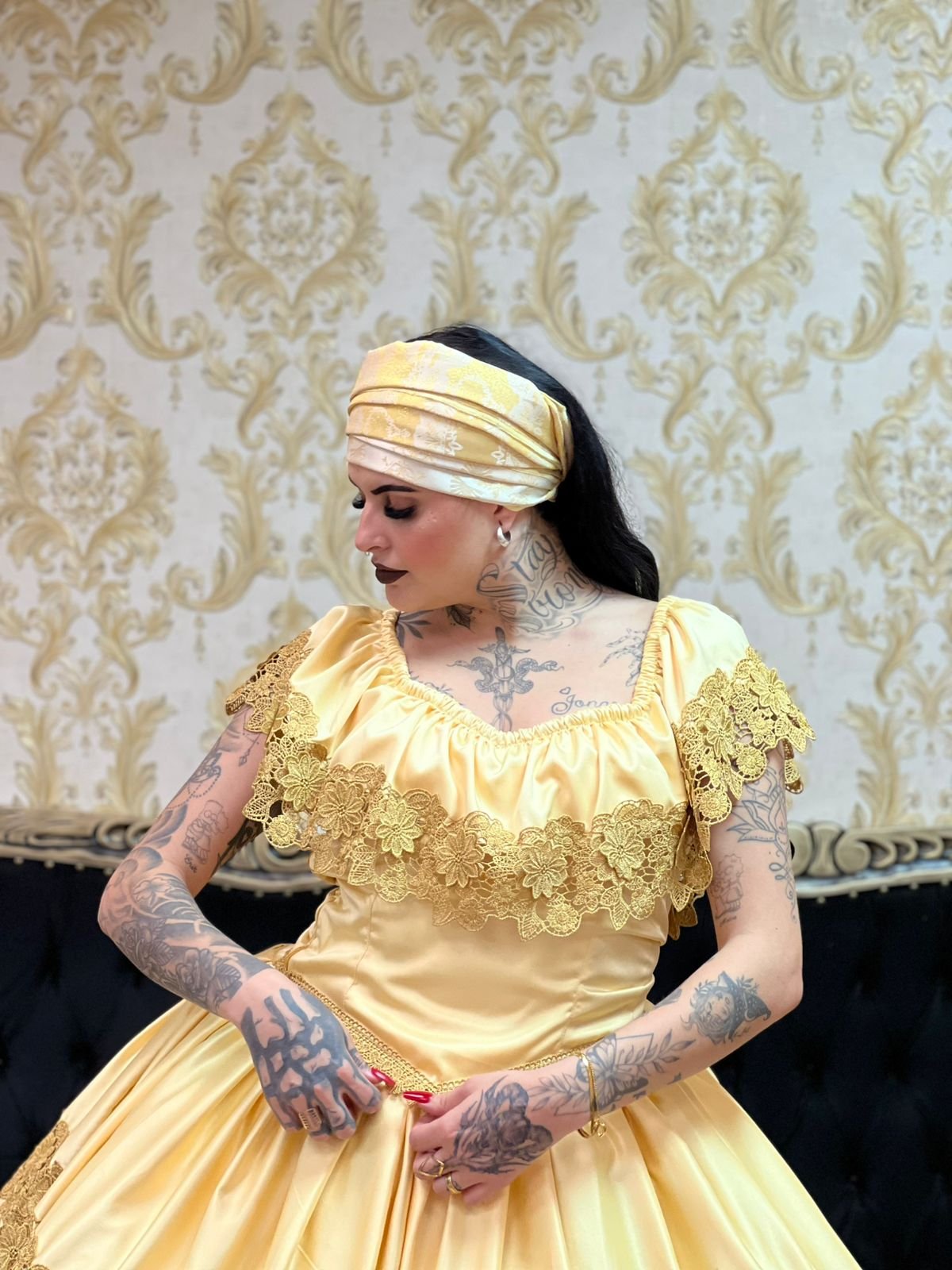 Corpete Axé Amarelo 308