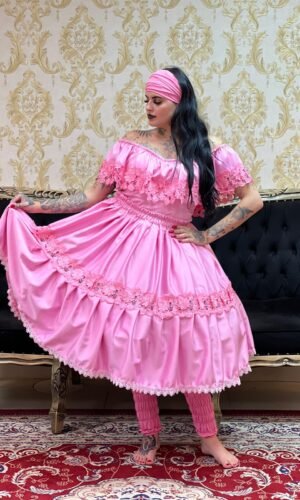 Saia Axé Rosa 713