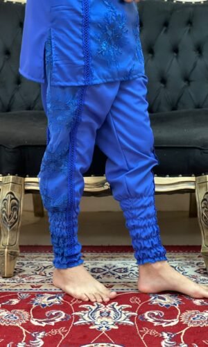 Bombacha Bordada Azulão 410