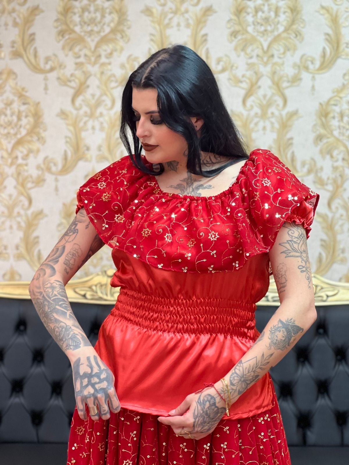 Blusa Maya Vermelho/Dou 113