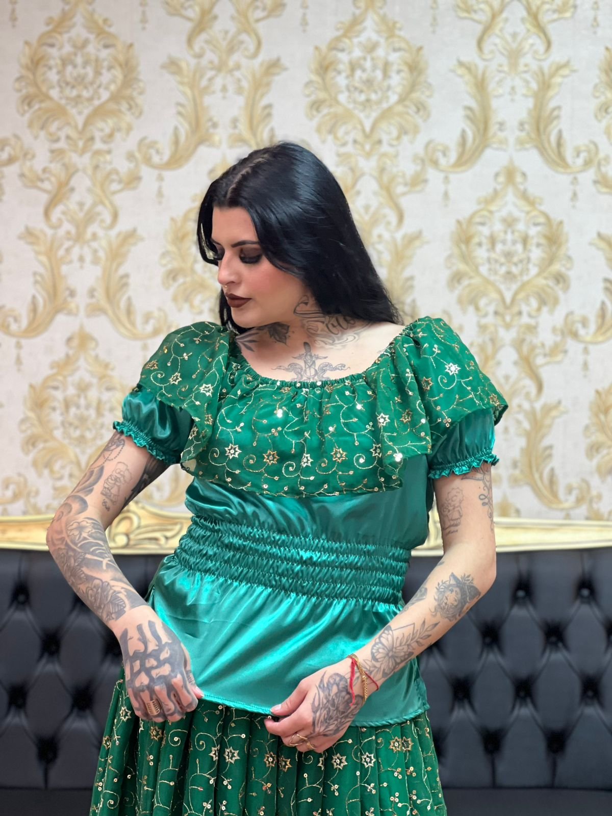 Blusa Maya Verde/Dou 613