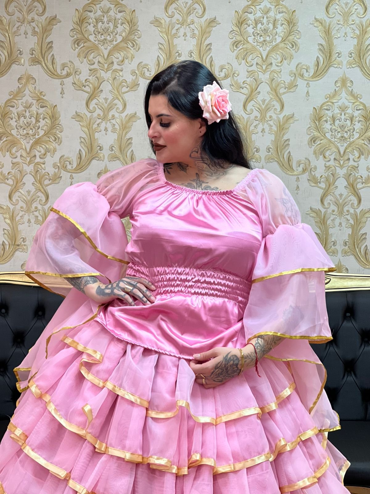 Blusa Puerê Rosa 718
