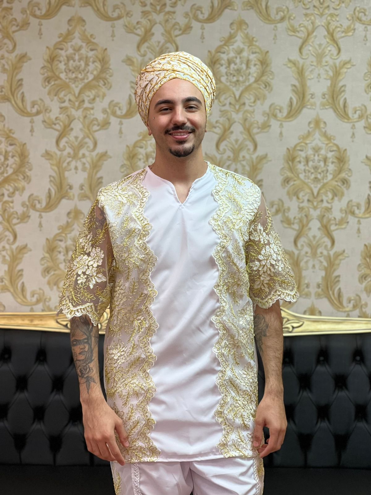Kafta Luxo Branco/Dou 030