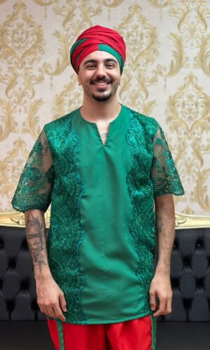 Kafta Luxo Metalic Verde 620