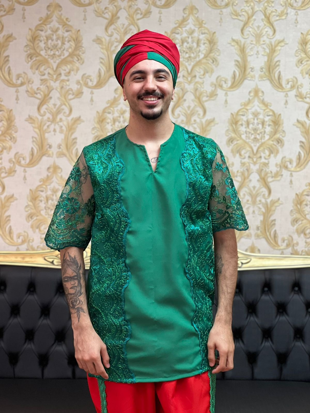 Kafta Luxo Metalic Verde 620