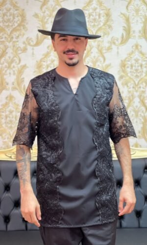 Kafta Luxo Metalic Preto 226