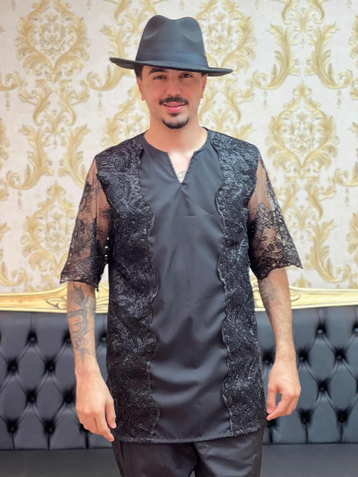 Kafta Luxo Metalic Preto 226