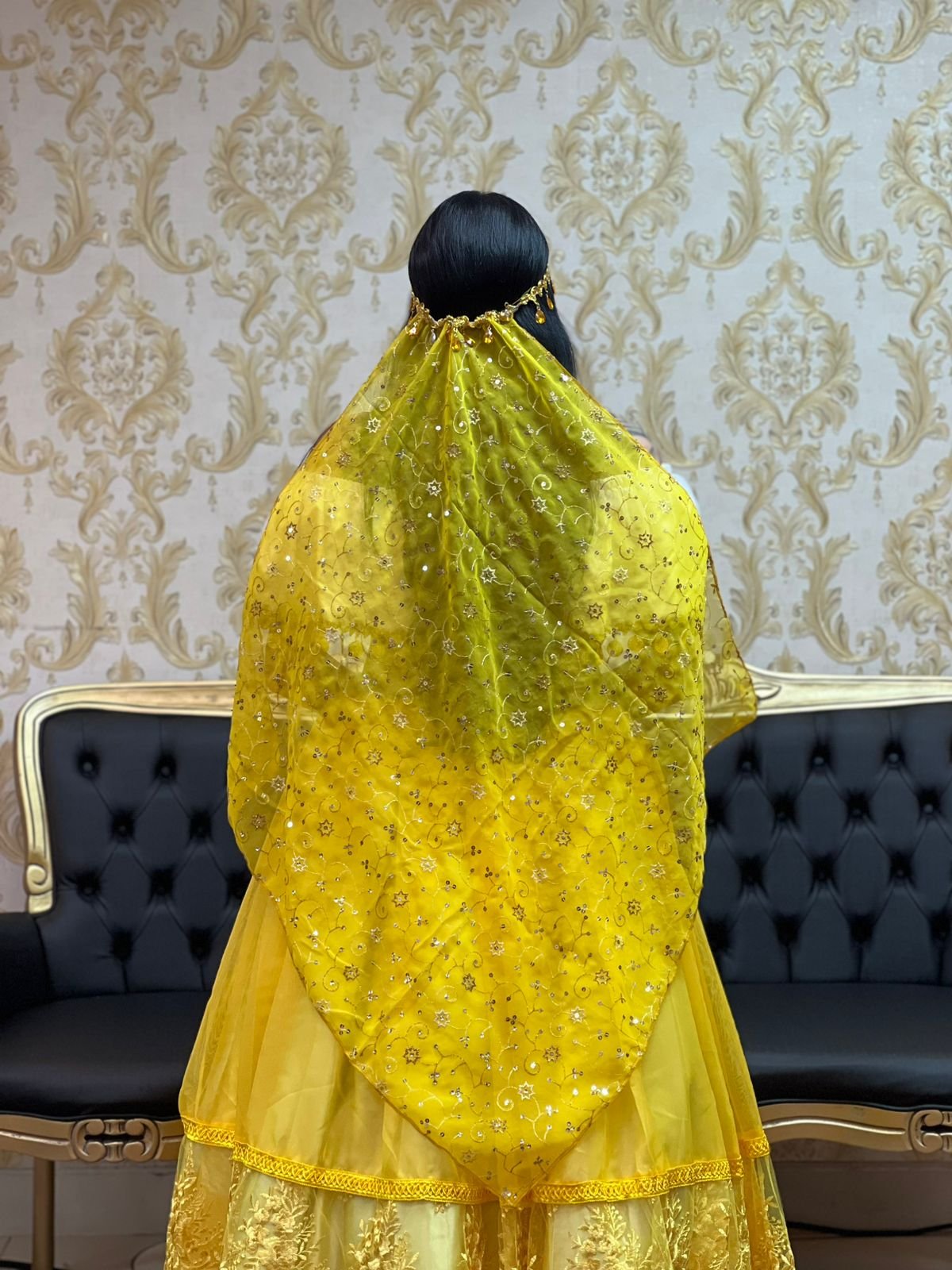 Lenço Maya Amarelo 300