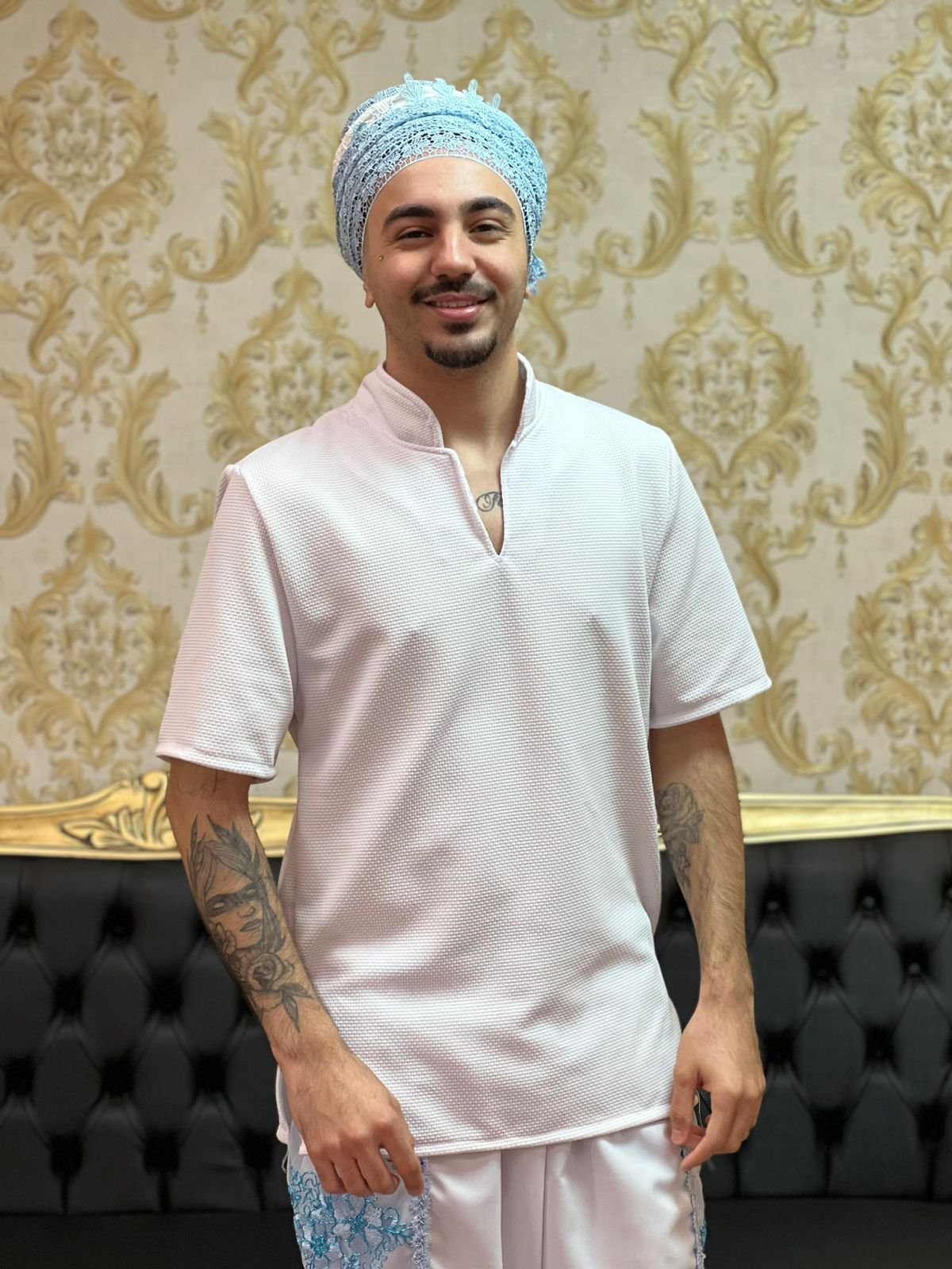Kafta Malha Piquet Branco 087