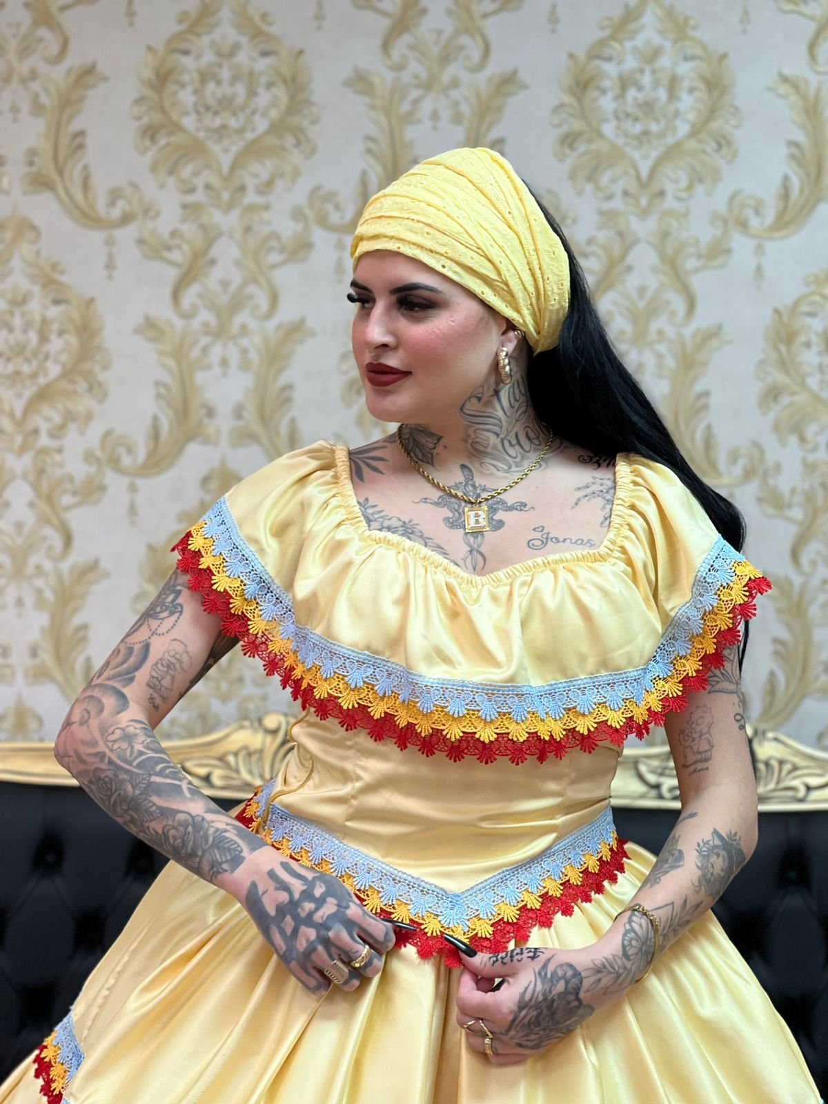 Corpete Axé Amarelo/Ibeji 309