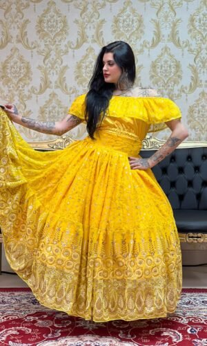 Saia Maya Amarelo/Dou 8316