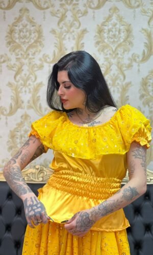 Blusa Maya Amarelo/Dou 314