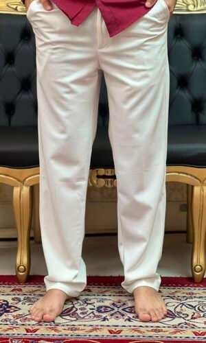 Calça Social Branca Off 037