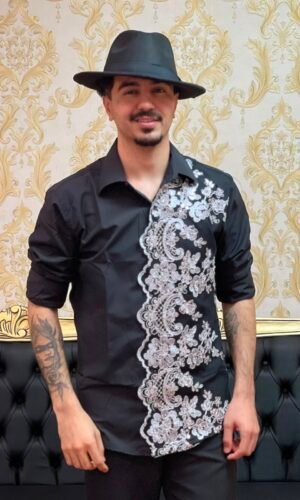 Camisa Encruzilhada Preto/Prata 207