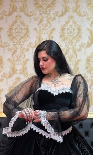 Corpete Encanto Preto/Branco 289