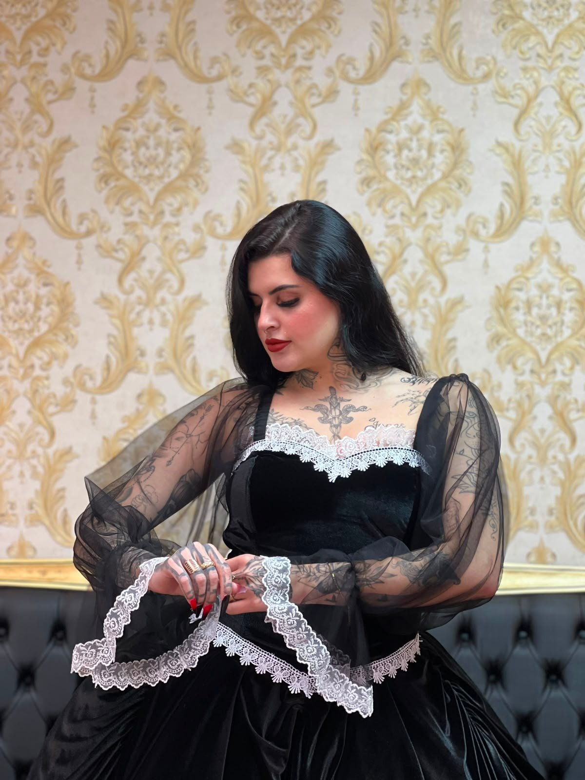 Corpete Encanto Preto/Branco 289
