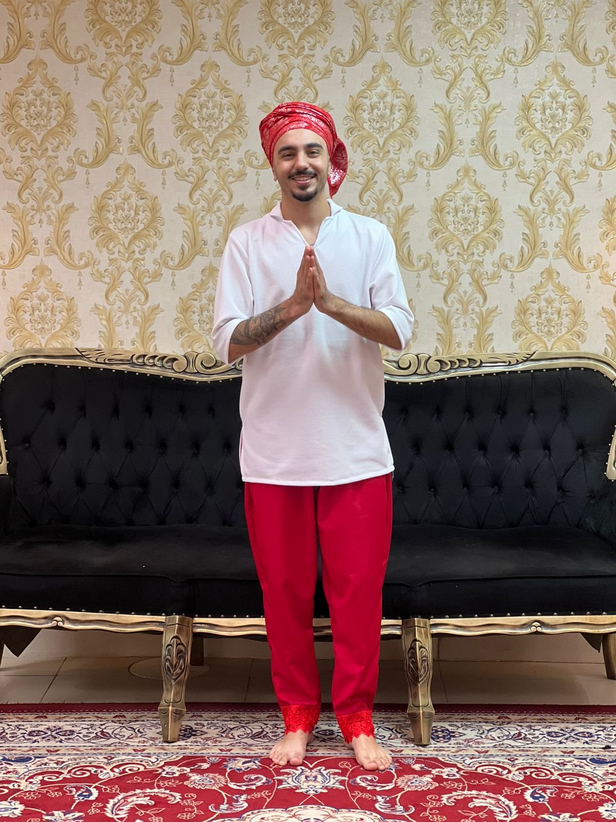 Calça Guipir Vermelho 105