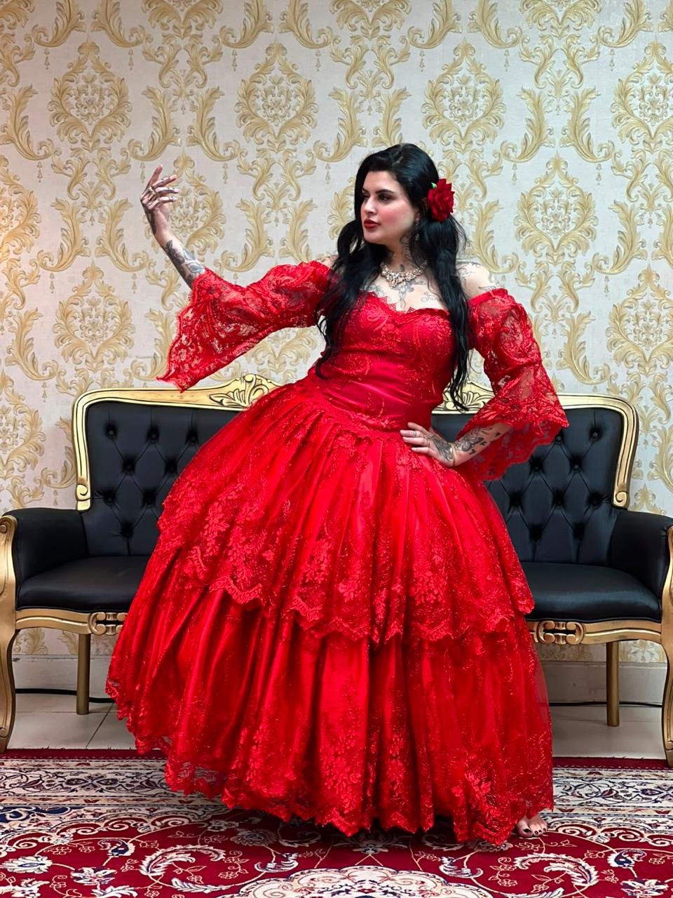 Corpete Soberana Vermelho 101