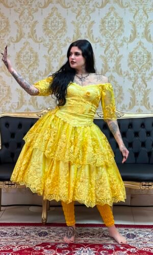 Saia Odara Curta Amarelo 341
