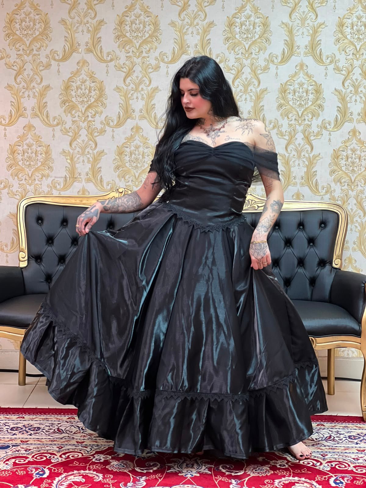 Saia Almas Preto 2279