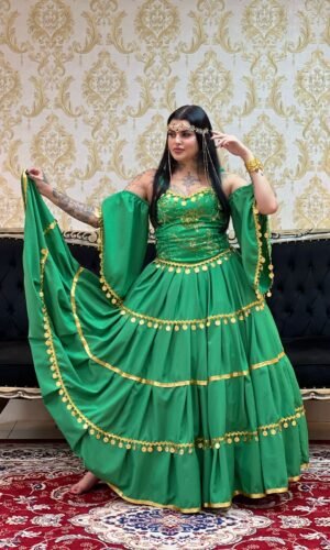 Saia Natasha Verde/Dou 8600