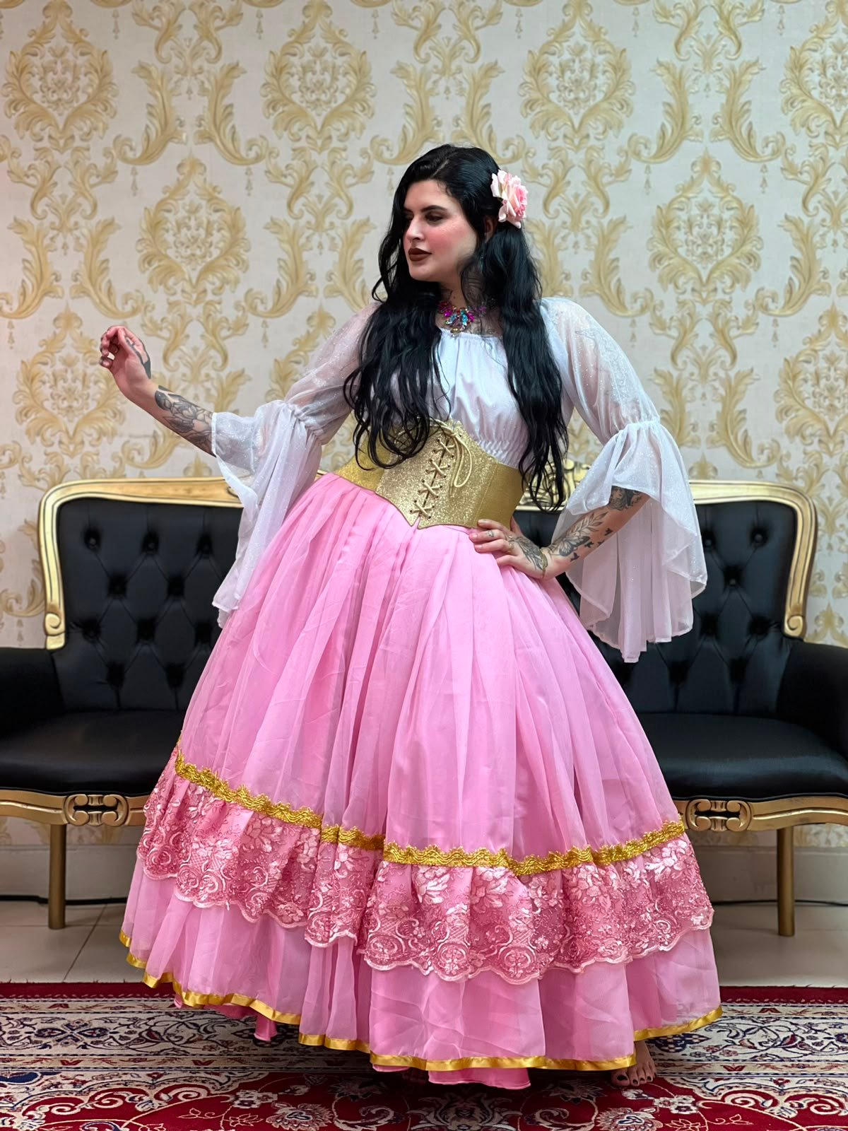 Saia Salomé Rosa/Dou 8713