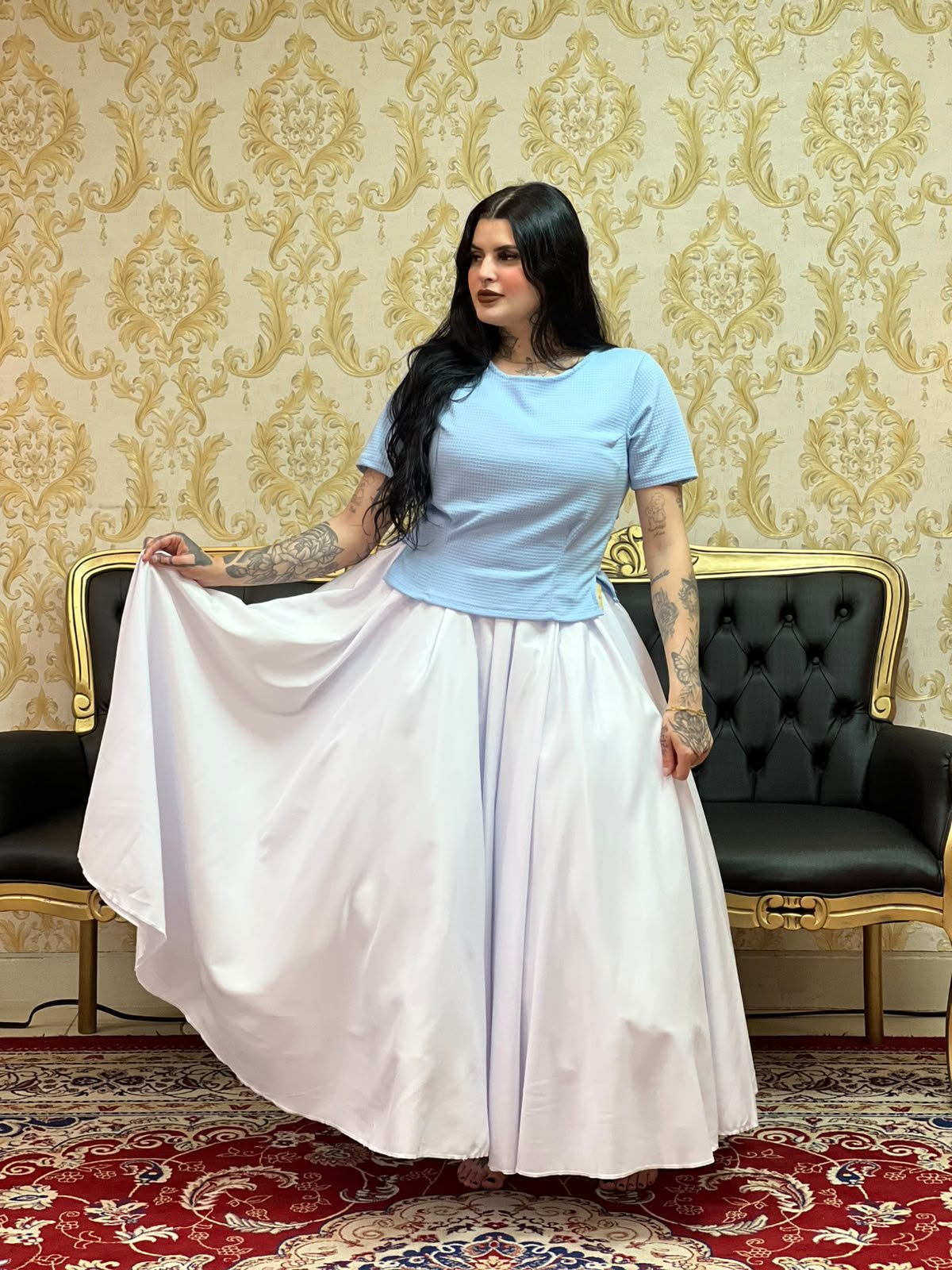Bata Malha Piquet  Azul 463
