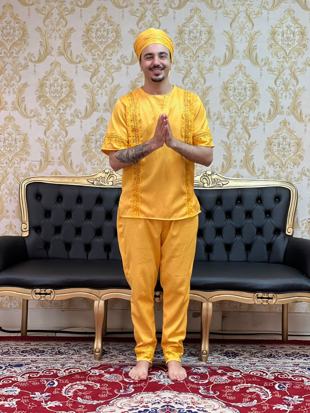 Conjunto Entremeio Amarelo 393