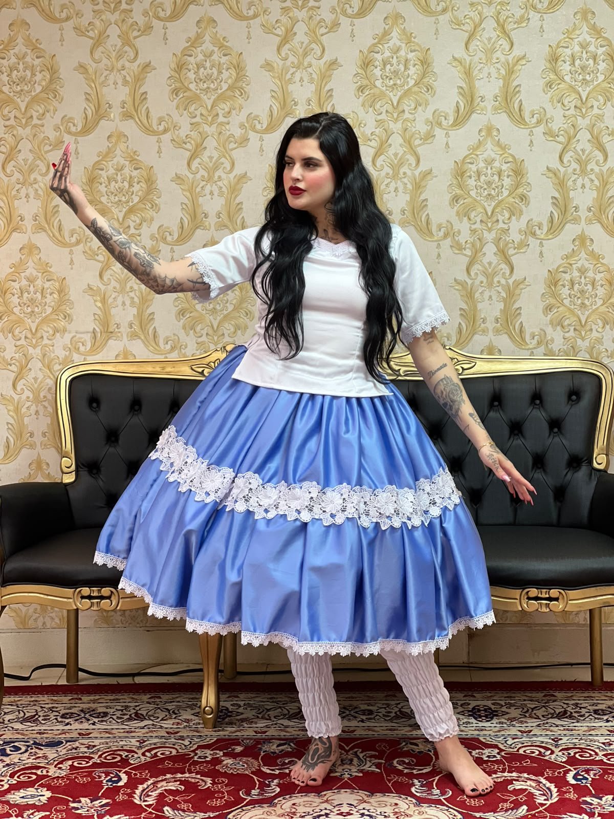 Saia Axé Azul 427