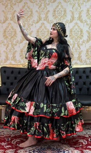 Saia Yasmin Preto 2225
