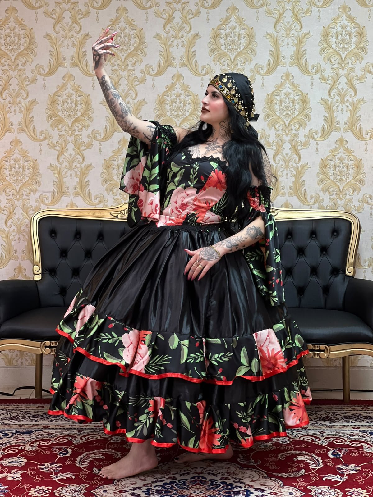 Saia Yasmin Preto 2225