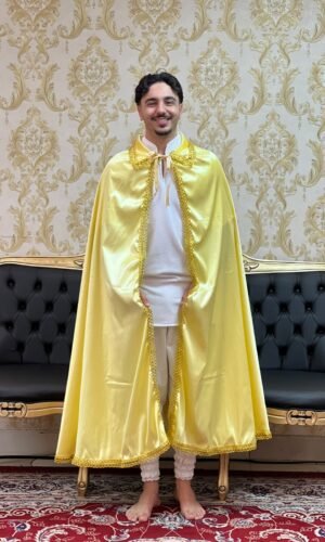 Capa Gola Cetim Amarelo/Dou 37