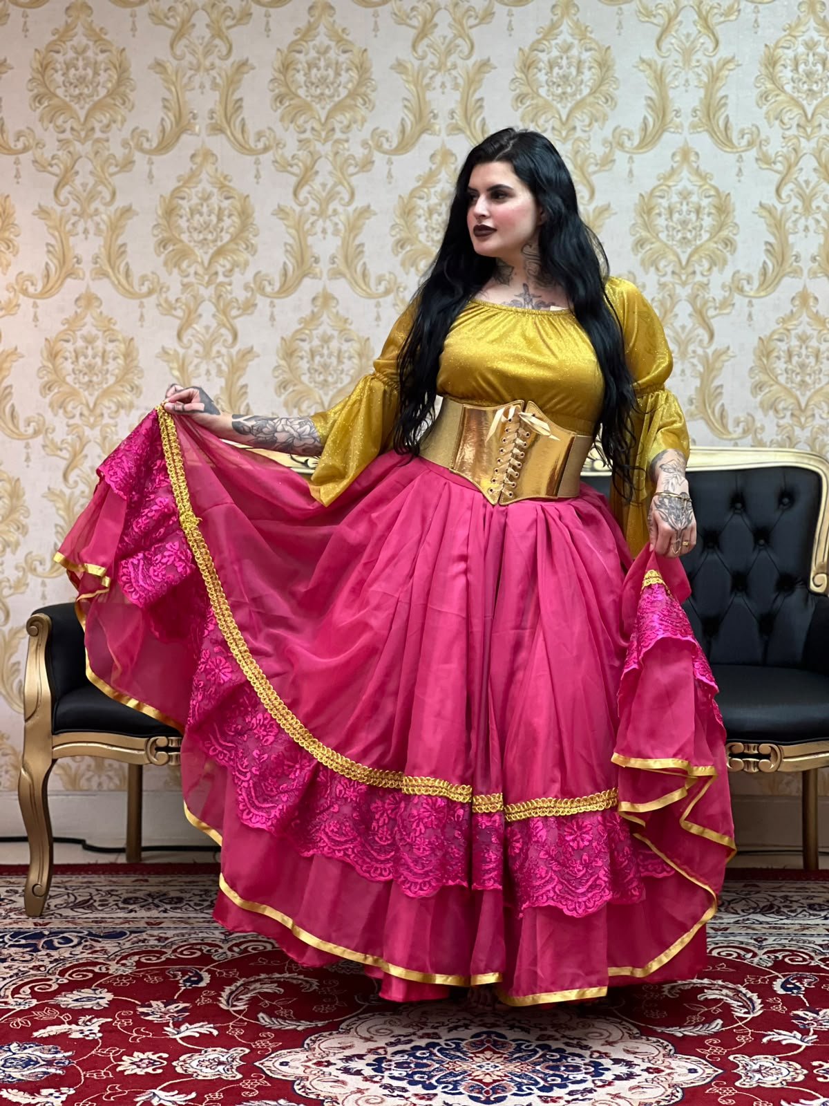 Saia Salomé Rosa Pink/Dou 8707